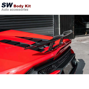 Spoiler Posteriore in Fibra di Carbonio Stile <span class=keywords><strong>N</strong></span> per Lamborghini Huracan LP610 EVO, Kit Aerodinamico per Aggiornamento Spoiler Posteriore - Product Image 2