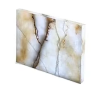 Comptoir en faux quartz, décoration de bar en onyx, panneau mural translucide, marbre artificiel en albâtre, grandes dalles, maison moderne