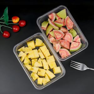 Contenants alimentaires jetables avec couvercles hermétiques, boîtes de préparation de repas, étanches, compatibles micro-ondes, lave-vaisselle et congélateur - Product Image 4