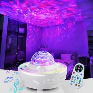 Modern LED RGB Music Rhythm Atmosphere Starry Projector <b>Light</b> Northern <b>Lights</b> Dynamic Night Starry Sky Projector <b>Light</b> - Product Image 1