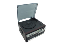Classique rétro USB vinyle CD Cassette lecteur bande FM/AM phonographe tourne-disque affichage vidéo Style Vintage stéréo