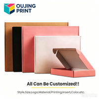 Boîtes d'emballage en carton ondulé pour l'expédition de produits de luxe au design personnalisé pour les petites entreprises