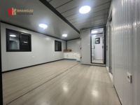 Maison conteneur extensible innovante de 20 pieds, espace de vie portable, maison préfabriquée modulaire