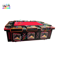 Table de jeu de pêche détachable de 86 pouces pour 10 joueurs, de qualité supérieure et durable, de la marque Qianmen, fabriquée en usine, pour machine de jeu de pêche IGS Vgame