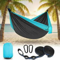 Hamac de camping décontracté de haute qualité, imperméable, portable, avec sangles d'attache aux arbres et sac de transport, pour la randonnée unisexe - Vente en gros