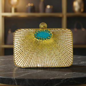 Luxury Handmade Metal Clutch <b>Bag</b> With Mother Of Pearl Inlay Exquisite Design For Women Evening Party Use Luxury Evening <b>Purse</b> - Product Image 1
