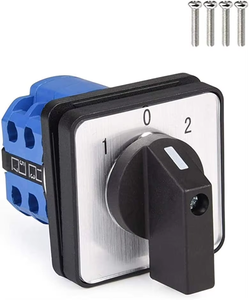 Interruptor <span class=keywords><strong>selector</strong></span> de cambio automático, interruptor de 690V, 3 fases, 3 posiciones, 1-0-2, <span class=keywords><strong>Selector</strong></span> de leva giratorio Universal con 12 terminales, 32A, V - Product Image 5