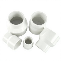 Raccords de tuyauterie en PVC UPVC ASTM SCH40, raccord réducteur, 1/2 3/4, traitement de surface lisse