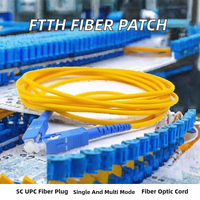 Connecteur Céramique SC UPC Monomode/Multimode FTTH à Bon Prix, Garantie 1 An, Cordon de Brassage Fibre Optique Marque OEM