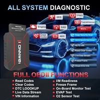 Nuevo Escáner OBD2 Bluetooth KONNWEI MAXOBD de 12V, Lector de Códigos de Sistema Completo, Herramienta de Diagnóstico Esencial