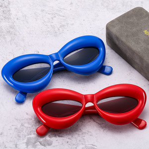 卸売フローティングサングラス女性男性特大猫アイシェードファッションクレイジー面白い泡パーティーサングラス - Product Image 6