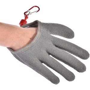 Gants de sécurité gris personnalisables en gros, résistants aux coupures et aux perforations, protection anti-coupure et anti-perforation pour la pêche, directement de l'usine - Product Image 4