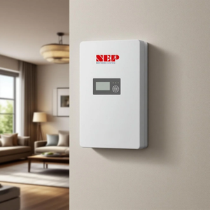 ระบบโซลาร์เซลล์แบบไฮบริด NEP 8-12KW สำหรับบ้านพักอาศัย  230V แบบเชื่อมต่อกับระบบไฟฟ้าสาธารณะ  ระบบสามเฟสเดี่ยว  48Vdc  จอแสดงผล LCD แบบคู่  6KW MPPT  พร้อม WiFi - Product Image 4