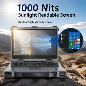 แล็ปท็อปหน้าจอใหญ่ ทนทาน ใช้ Intel Core i7 รุ่นที่ 13 พร้อมการ์ดจอ RTX เอกชน คอมพิวเตอร์อุตสาหกรรม อ่านได้กลางแจ้ง รองรับหลายอินเทอร์เฟซ - Product Image 5