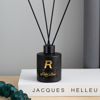 Diffuseur de parfum Relaxlines en verre de 100 ml pour diffuseur en gros, bâtonnets en bois sans flamme pour la maison, parfum d'intérieur, huile de roseau
