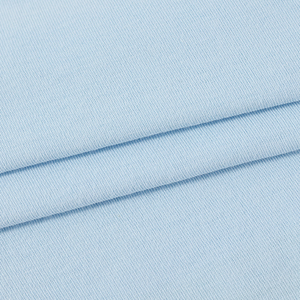 Tissu jersey simple 100% coton biologique blanc Langka, couleur unie, certifié GOTS, tricoté en gros pour t-shirts et vêtements pour bébés - Product Image 2