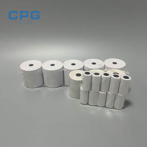 Factory Direct Pallet Bulk POS/ATM 55GSM 80GSM Cash Register Paper 57*30 80*80 3 1/8" Plastic Core Thermal Paper - Product Image 1