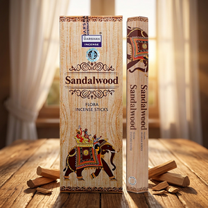 Varillas de Incienso de Sándalo Darshan, Varillas Aromáticas Indias de Bambú para Meditación y Adoración en el Hogar - Product Image 2
