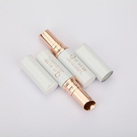 Tube à lèvres vide en aluminium personnalisé avec logo, modèle BL7190 de la marque BRILLIANT, capacité mini 3,2-3,5g, prix de gros