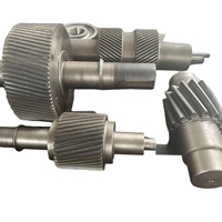 Engrenages hélicoïdaux cylindriques HaiYuan en acier au carbone, modèle personnalisable pour boîtes de vitesses industrielles et machines minières