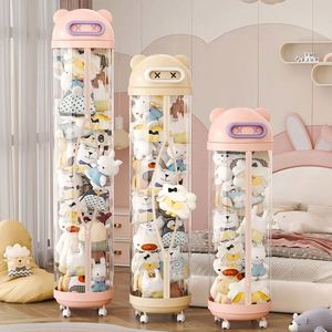 Wholesale Creative <b>Plastic</b> PP Toy <b>Storage</b> Container Plush Display Organizer <b>Shelf</b> for Nursery Playroom Kid's Bedroom - Product Image 2