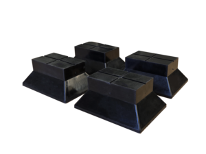 Bloc en caoutchouc LQ1013013 pour élévateurs à ciseaux et bloc de surélévation pour élévateur de voiture portable - Product Image 1