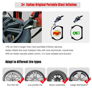 <span class=keywords><strong>Smontagomme</strong></span> <span class=keywords><strong>Automatico</strong></span> di Alta Qualità a Bloccaggio Centrale Senza Contatto per Cerchi di Lusso con Controllo Robotizzato - Product Image 4