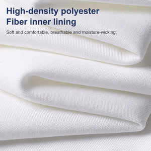 <span class=keywords><strong>Oreiller</strong></span> <span class=keywords><strong>ergonomique</strong></span> en mousse <span class=keywords><strong>à</strong></span> <span class=keywords><strong>mémoire</strong></span> <span class=keywords><strong>de</strong></span> <span class=keywords><strong>forme</strong></span> <span class=keywords><strong>de</strong></span> qualité supérieure, soutien du cou, moderne, en satin, 58x38cm, lavable - Product Image 6