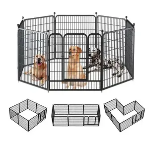 Tiktok Hot Selling has a large space, and it is not limited to play and can be deformed at will retractable dog fence still bars