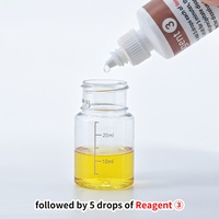 Kit de Prueba de Oxígeno Disuelto 2-10mg/L, Medidor Portátil de OD para Acuicultura y Aguas Residuales, 120 Pruebas, Certificado CE/MSDS