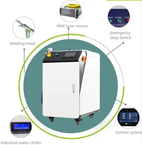 1500W3000W手持式激光焊接机，焊缝美观，简单易学精细磨料焊接