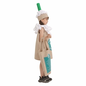 Disfraz Infantil de Frappuccino para Niños, Disfraz de Cosplay para Halloween, Actuaciones y Fiestas, Talla Infantil - Product Image 4