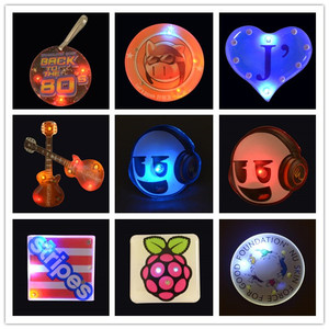 Artigifts Nhà Máy Bán Trực Tiếp Giá Thấp Tùy Chỉnh Nút Phù Hiệu Pin In Logo Trống Tin Nút Huy Hiệu Bộ Phận 37 Mét 58 Mét - Product Image 6