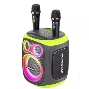 Enceinte de karaoké sans fil Hopestar Party 130 avec microphone, éclairage dynamique RGB, enceinte portable, étanche, pour extérieur - Product Image 3