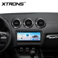 Lecteur multimédia Android 8,8 pouces pour Audi TT MK2 8J 2006-2012 UNISOC 7865 4+64 Go Global 4G AKM 7604 Dual BT QLED Gyro GPS CE-XTRONS