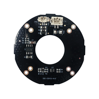 Placa PCBA LED IR de la Marca CGX, Interruptor Fotoeléctrico SMD 2835, Fabricación Personalizada de PCB LED, Accesorios para Iluminación de Cámaras CCTV, 1 oz