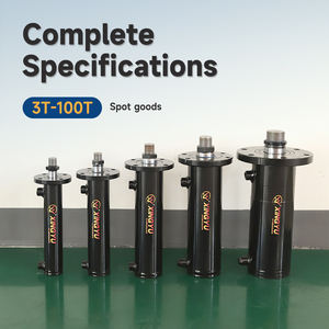 Cilindro Idraulico XingYu da 40 Tonnellate, Alesaggio 140mm, Diametro Asta 80mm, Corsa 50-2000mm, 25Mpa per Pressa Piegatrice - Product Image 5