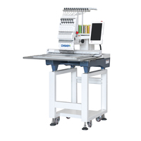 Nouvelle machine à broder automatique commerciale à monogramme, à tête unique, à 6, 12 ou 15 aiguilles, pour papier peint et vêtements, avec système de cerceau