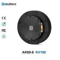 Moteur d'Exosquelette CubeMars AK80-6 KV100 800 tr/min à Réponse Rapide, Actionneur Robotique Léger pour Articulation de Robot Portable