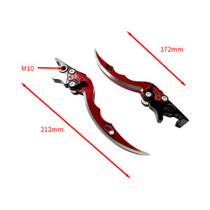 Levier d'embrayage modifié pour moto/vélo électrique, poignée de frein à disque avant et arrière de type klaxon, 6 vitesses, pour les ventes transfrontalières - Product Image 2