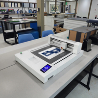 Plotter de Corte Digital de Cama Plana YINGHE YH-4030C 420x300mm, Mini Cortadora de Vinilo para Etiquetas y Adhesivos, Película Reflectante, Software Signmaster, 1G de Caché