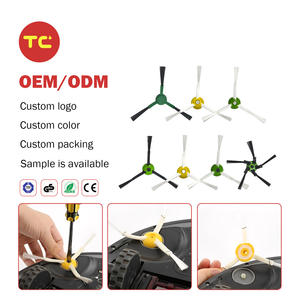 Ensemble de brosses latérales de remplacement pour aspirateur robot IRobots Roombas, <span class=keywords><strong>kit</strong></span> d'assortiment de brosses latérales compatibles, vente en gros OEM/ODM - Product Image 1