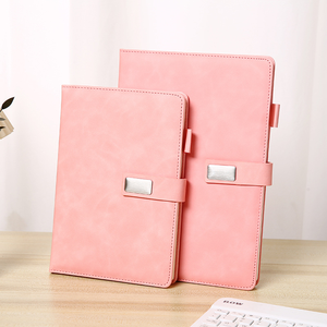 Agenda de bureau personnalisé en PU avec bouton magnétique A5/B5, carnet épais de haute qualité, carnet de notes, carnet de comptabilité, cadeau - Product Image 5