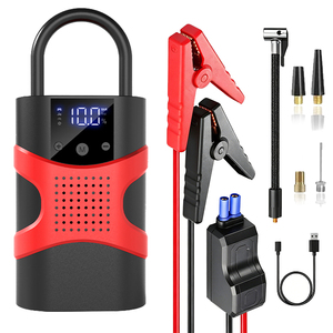 Démarreur d'urgence pour véhicule avec gonfleur d'air intégré, bloc d'alimentation portable 8000 mAh, booster de batterie automobile, démarreur de voiture - Product Image 3