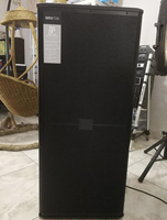 Gooermi SRX725 kabinet Speaker jangkauan penuh profesional 15 inci ganda sistem suara PA DJ