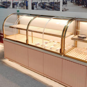 Mushen Forest Baker's Store เคสโชว์เค้กฐานหินอ่อนตู้โชว์เค้กตู้โชว์ขนมปัง - Product Image 3