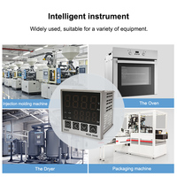 Contrôleur de température numérique intelligent industriel AISET NG-3000 de haute qualité, sortie relais/SSR, affichage LED, PID, ABS, ODM