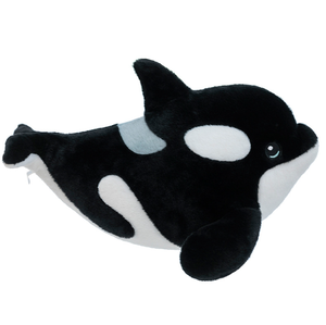 Peluche a Forma di Balena Nera, Giocattolo Animale Marino Realistico, Regalo Promozionale, Campione Gratuito - Product Image 6