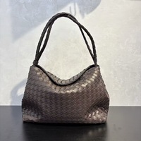 Tas Selempang Wanita Terbaru Model Single Handle, Bahan PU Awet, Ritsleting, Lapisan Poliester, Fashionable untuk Perjalanan