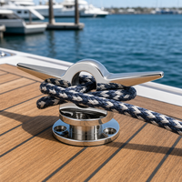 Étrier de pont pour bateau de 6 pouces en acier inoxydable AISI 316, quincaillerie marine, équipement d'amarrage pour yacht